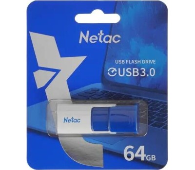 флешка NETAC 64GB NT03U182N-064G-30BL