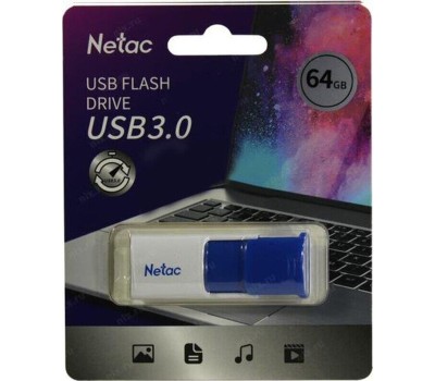 флешка NETAC 64GB NT03U182N-064G-30BL