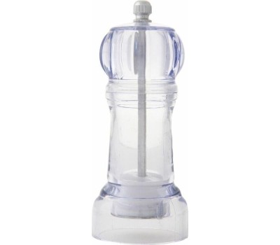 Перцемолка ручная MALLONY Перцемолка ручная PICCANTE, р-р 5*14 см, акрил, жернова из керамики (003595)