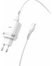 Зарядное устройство HOCO (6931474716309) C12Q SMART QC3.0 + TYPE-C (белый) СЗУ