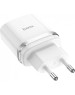 Зарядное устройство HOCO (6931474716309) C12Q SMART QC3.0 + TYPE-C (белый) СЗУ