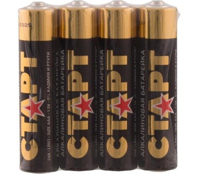 Алкалиновая батарейка СТАРТ (19137) LR03-SH4 N