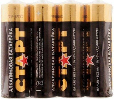 Алкалиновая батарейка СТАРТ (19137) LR03-SH4 N