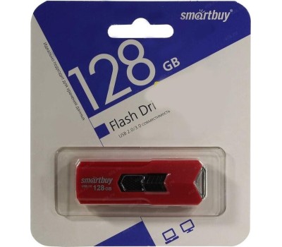 USB-флеш SMARTBUY (SB128GBST-R3) UFD 3.0/3.1 128GB STREAM Red