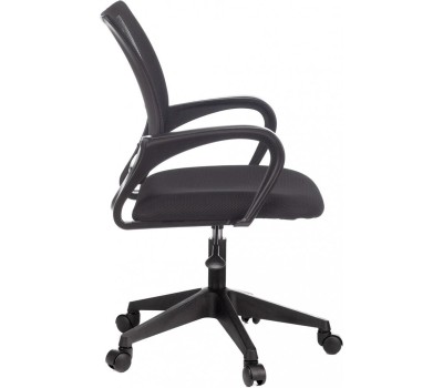 БЮРОКРАТ Кресло CH 696, на колесиках, сетка/ткань, черный [ch 696 #b]