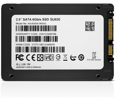 Накопитель SSD ADATA Накопитель SSD SATA III 960Gb Series SU630 2.5