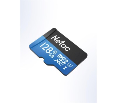 Карта памяти NETAC Карта памяти microSDXC 128 ГБ, Class 10, P500 Ultra, 1 шт., без адаптера [nt02p500ult-128g-s]
