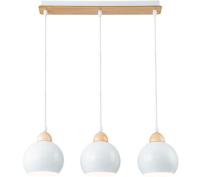 ESCADA 10178/3S E27*40W White/Wood