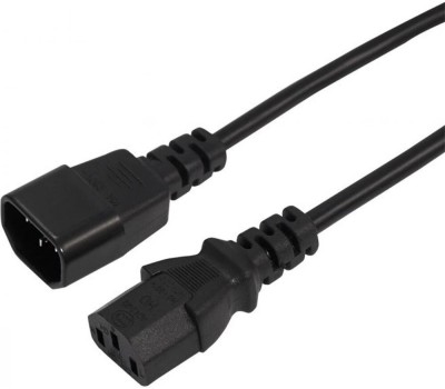 REXANT Шнур питания 11-1161 C13-С14 проводник.:3x0.75мм2 1.5м 220В 6А черный