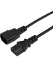 REXANT Шнур питания 11-1161 C13-С14 проводник.:3x0.75мм2 1.5м 220В 6А черный