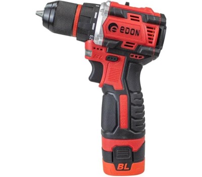 Дрель-шуруповёрт EDON UAD-16DBL черный/красный 40095 16В, 2аккум