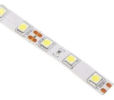 Лента светодиодная LAMPER Лента светодиодная 12В, SMD5050, 14,4Вт/м, 60 LED/м, синий, 10мм, 5м, IP65