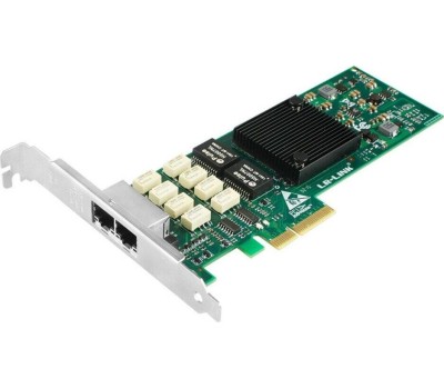 Сетевой адаптер LR-LINK Сетевой адаптер LREC9712HT Intel I350 AM2 PCI-E x4 1GB 2 X RJ45 I350-T2