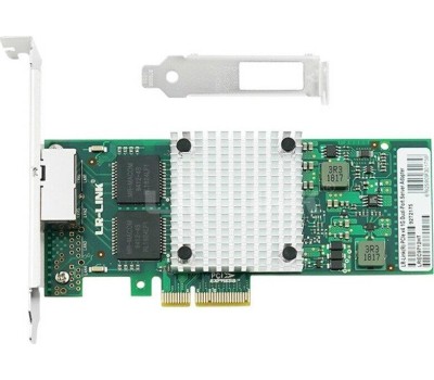 Сетевой адаптер LR-LINK Сетевой адаптер LREC9712HT Intel I350 AM2 PCI-E x4 1GB 2 X RJ45 I350-T2