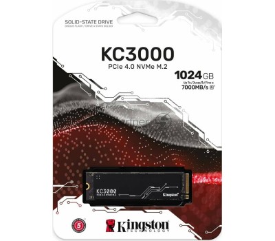 Накопитель SSD KINGSTON Накопитель SSD M.2 2280 1TB SKC3000S/1024G