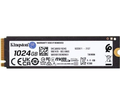 Накопитель SSD KINGSTON Накопитель SSD M.2 2280 1TB SKC3000S/1024G