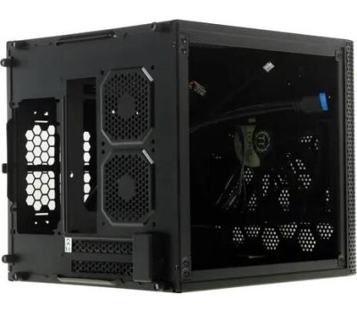Корпус для ПК THERMALTAKE Корпус miniITX Core V1, SFF, без БП, черный [ca-1b8-00s]