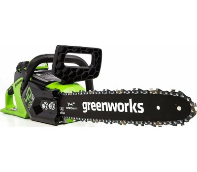 Цепная пила GREENWORKS Цепная пила GD40CS15, аккумуляторная, 40В, 2Ач, с одним аккумулятором [2005707ua]