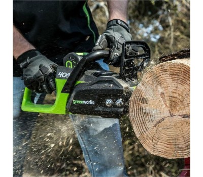 Цепная пила GREENWORKS Цепная пила GD40CS15, аккумуляторная, 40В, 2Ач, с одним аккумулятором [2005707ua]