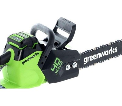 Цепная пила GREENWORKS Цепная пила GD40CS15, аккумуляторная, 40В, 2Ач, с одним аккумулятором [2005707ua]