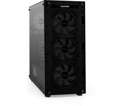 Корпус для ПК EXEGATE Корпус ATX i3 Base, Midi-Tower, без БП, черный [ex294967rus]