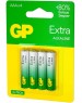 GP AAA Батарейка Extra Alkaline 24AXA21-2CRSBC4, 4 шт