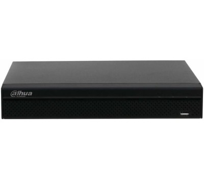 DAHUA DHI-NVR1104HS-P-S3/H 4-канальный IP-видеорегистратор 4K и H.265+, входящий поток до 80Мбит/с, 1 SATA III до 8Тбайт