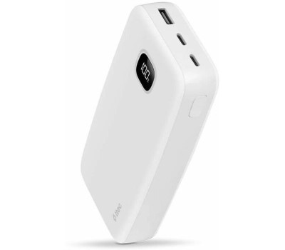 TTEC Внешний аккумулятор ChargeUp Pro LCD 20.000mAh PD 20W Powerbank. Цвет: белый