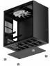 JONSBO Корпус miniITX T8 Plus, Mini-Tower, без БП, черный [t8 plus black]
