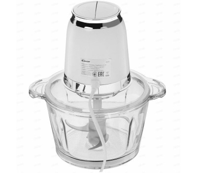 CANDY Измельчитель электрический CC-300, 1.2л, 400Вт, белый [f00bh0m00ru]