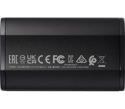 Внешний диск SSD A-DATA Portable SSD 1TB SD810, Type-C, USB 3.2, SD810-1000G-CBK, Black