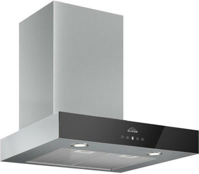 Вытяжка ELIKOR АГАТ 60Н-1000-Е4Д нерж/черн.стекло