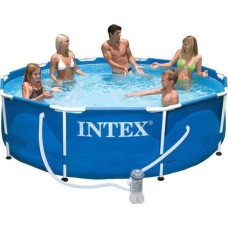 Бассейн каркасный INTEX Бассейн каркасный 305х76см.+ фильтр-насос .(в коробке) Арт.28202NP