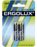 Элементы питания ERGOLUX (11743) LR03 Alkaline BL-2
