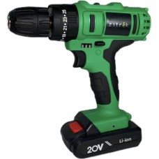 Дрель аккумуляторная ZITREK Crusher 21-Li (20В, Li-ion аккум. 2шт, ЗУ, кейс, бита) 063-4055