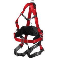 Страховочная привязь ЗУБР ЭЛЬБРУС, 3 точки крепления, 2 точки позиционирования, страховочная и удерживающая привязь (11580)