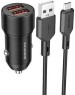 АЗУ BOROFONE (6974443387360) BZ19 BlackАЗУ 2USB 2.4A 12W для micro USB