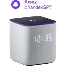 Умная колонка ЯНДЕКС Станция Миди Алиса Grey 24W 1.0 BT/Wi-Fi 10м (YNDX-00054GRY)