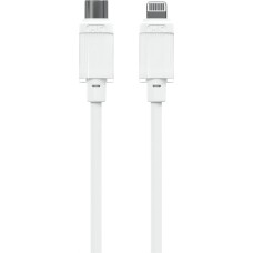Кабель MORE CHOICE (4620202553874) K67ia USB 3.0A PD 27W для Lightning ng 8-pin Type-C - 1м , белый