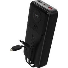 Powe Bank MORE CHOICE (4620202552815) PB35-20 20000mAh 2USB+1Type-C 3.0A 22.5W+PD20W+QC3.0 LE, черный