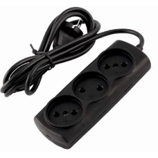 Удлинитель РАДИСТ (2719) б/з 5,0м, 3 розетки, черный
