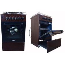 Комбинированная плита VESTA Valencia VGE 50 10-E Коричневый Ex с VD