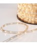 Лента светодиодная NEON-NIGHT Дюралайт LED трехжильный 230В 13мм 24 LED/м ТЕПЛЫЙ БЕЛЫЙ свечение с динамикой модуль 4м бухта 100м Эконом