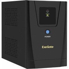 Exegate EX292797RUS ИБП ExeGate SpecialPro UNB-1500.LED.AVR.2SH.3C13 <1500VA/950W, LED, AVR, 2*Schuko+3*C13, съемн.кабель, металлический корпус, Black>