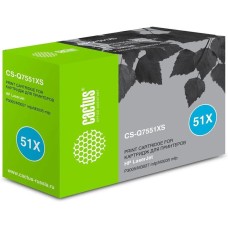 Картридж CACTUS Картридж CS-Q7551XS, Q7551X, черный / CS-Q7551XS