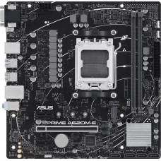 ASUS Материнская плата PRIME A620M-E-CSM SocketAM5 AMD A620 2xDDR5 mATX AC`97 8ch(7.1) GbLAN RAID+VGA+HDMI+DP