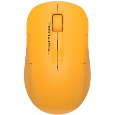 мышь A4TECH Мышь беспроводная Fstyler FG15C Air2, радио, оптическая, USB, 1200dpi, желтый