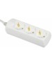 Удлинитель сетевой IEK Сетевой удлинитель У03, 7м, белый [wyp10-10-03-07-z-g]