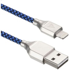 ACD Кабели USB USB кабель -Titan Lightning ; USB-A Нейлон, 1м, сине-черный ( -U927-P5L)