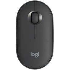 LOGITECH Мышь беспроводная Pebble M350 Black черная, оптическая, 1000dpi, 2.4GHz, USB-ресивер, бесшумная, под обе руки